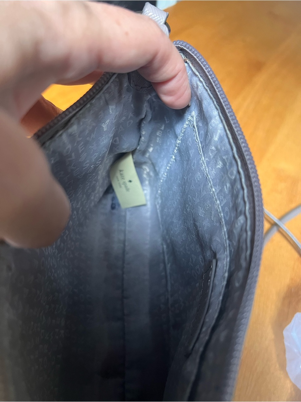 kate spade Greta Court Ramey Glitter Saffiano Crossbody - Picture 12 of 12
